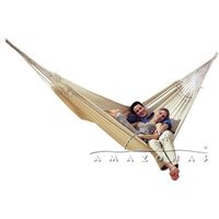 Hamac brésilien XXL Paradiso natura - AMAZONAS - 250x175cm - 200kg - pour adulte - extérieur