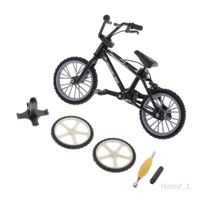Finger Bike Functional Nini Montagne Sport Vélo Miniature Jeu Jouets en métal pour Les Enfants Boys Blue 1pc Noir Phenovo