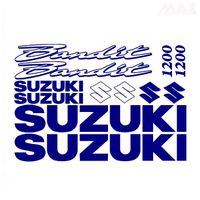 12 sticker Bandit – BLEU MARINE – sticker SUZUKI Bandit S GSXF 1200 - SUZ408