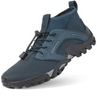hommes chaussures de randonnée Imperméable Résistant à l'usure Confort Respirant-bleu