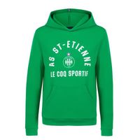 Sweat à capuche enfant AS Saint-Etienne fan n°1 - vert - Multisport - Le Coq Sportif
