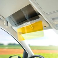 shop story - 2 en 1 pare-soleil de voiture transparent anti-éblouissement anti-reflets améliore la conduite de jour comme de nuit