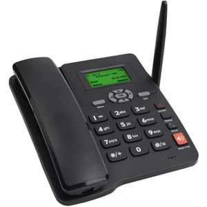Téléphone fixe téléphone sans fil support téléphonique de bureau 