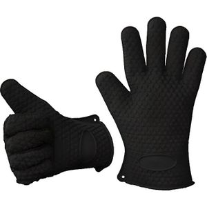 Lot De 4 Gants Et Maniques De Cuisine BROLEO | Isothermes, Anti-Brûlure | Thème Miami Beach Florida