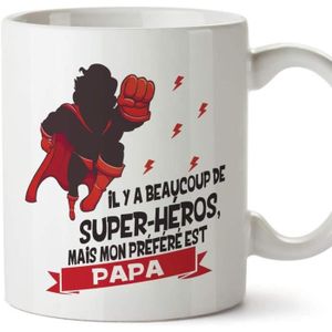 BOL Papa Tasse Mug - Il y a beaucoup de super-héros - 