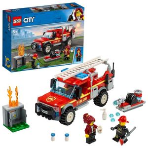 ASSEMBLAGE CONSTRUCTION Jeux De Construction - LEGO - Camion Du Chef Pompi