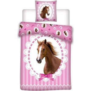 Cheval Noir Housse /& 2 X Housse D/'Oreiller Set Neuf Animal Literie Set