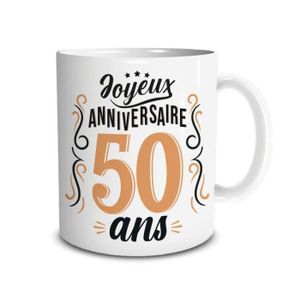 Mug Joyeux Anniversaire Cdiscount