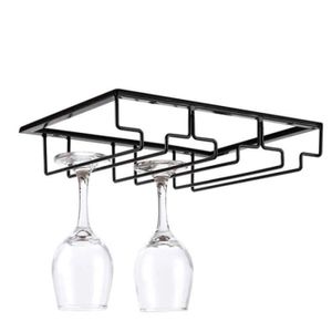 IIKA Porte-Verres à Suspendu 4 Rails Porte Tasses Suspendu en Metal pour Verre à Vin Tasse a Cafe pour 8-12 Verres IIKA Porte-Verres à Suspendu 4 Rails Porte Tasses Suspendu en Metal pour Verre à Vin Tasse a Cafe pour 8-12 Verres