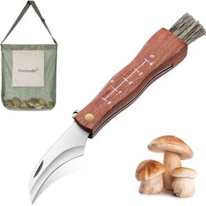 COUTEAUX DE BRICOLAGE Couteau À Champignons Avec Brosse Et Sac, Couteau 