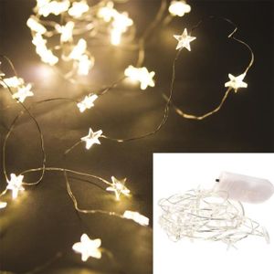 YMing Guirlande Lumineuse Etoile, mit 8 Beleuchtungsmodi und erweiterbarer Speicherfunktion von Weihnachtslichtern Ip44 Fairy Lampe innen und außen warmweiß betrieben von 10M 70Leds Steckdose 