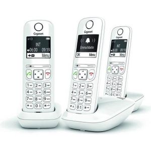 Téléphone fixe senior sans fil Solo Amplicomms Bigtel 1200 avec grosses  touches - Cdiscount Téléphonie