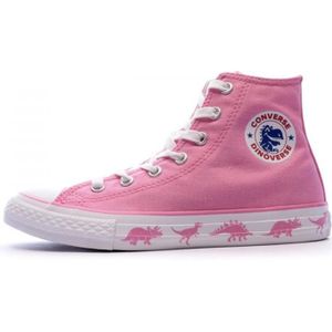 converse rose et blanche