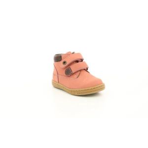 Bottines Kickers Playflex Hi - Pour Bébé Mixte, Cuir Souple, Semelle Flexible, Fermeture Lacets + Zip