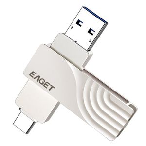 CLÉ USB EAGET la Clé USB 256 GB USB3.0 - Type-C 2 en 1 Rot