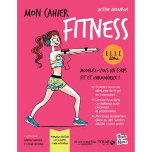 LIVRE SPORT Solar - Mon cahier Fitness - Andanson Justine 221x171