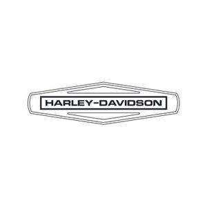 STICKERS Stickers Rétro luminescent Harley Davidson lot de 