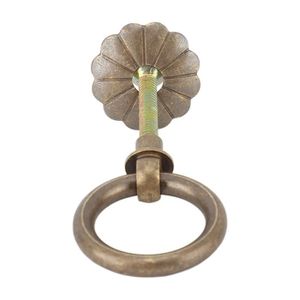 POIGNÉE DE FENÊTRE YUM  Poignées d'anneau d'armoire en laiton antique L'anneau en Laiton Antique de 8 Ensembles Tire les Poignées bricolage fenetre