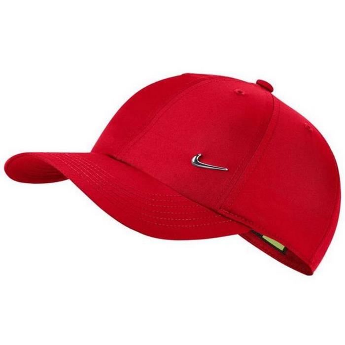 Casquette Rouge Homme Nike Logo en - Cdiscount Prêt-à-Porter