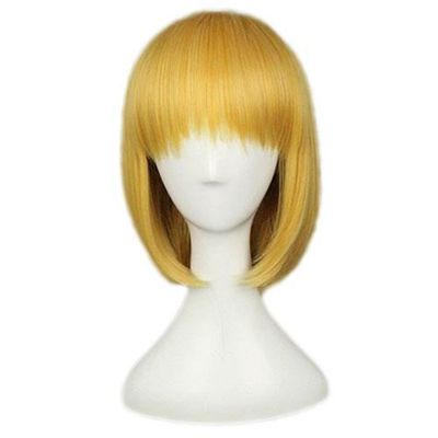 perruque blonde cosplay