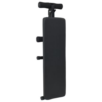 Banc De Sit-up Pliable Et Réglable - Capacité 150 Kg - Hauteur Ajustable 48-68 Cm - En Acier, Noir - Pour Salle De Sport Maison