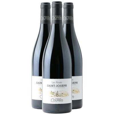Domaine Courbis Saint-Joseph Les Royes 2023 - Vin Rouge de la Vallée du Rhône (3x75cl)