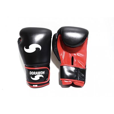 Gants De Boxe Vintage En Cuir Dorawon – Rembourrage Haute Densité, Fermeture Velcro, Pour Compétition – Couleur Marron, Plusieurs Tailles De 8 à 18 Oz