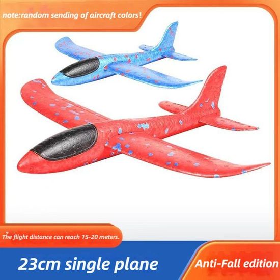 Avion Planeur En Mousse Pour Enfants - Envergure 100 Cm, Lancement à La Main - Jouet D'Extérieur Modélisme Débutant