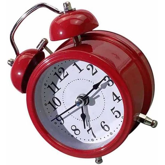 OHS Horloge Murale, Petites Horloges Rondes Pour Cuisine, Salon, Bureau, Chambre à Coucher