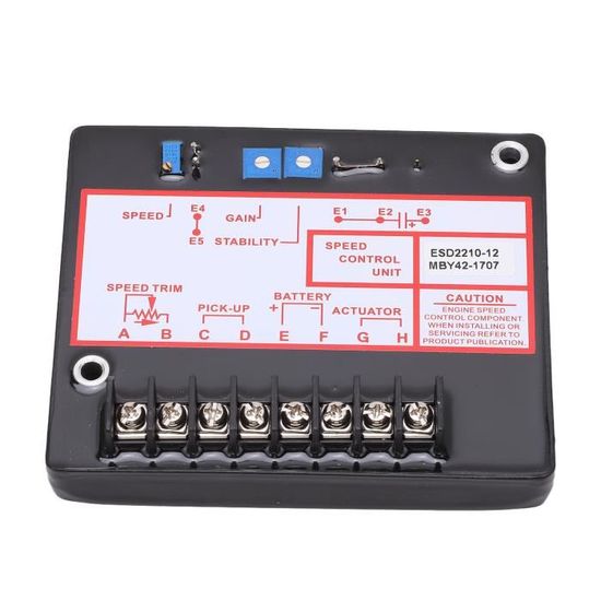 Contrôleur De Générateur 5120 - Panneau De Commande Automatique, Démarrage/arrêt Auto, Protection Moteur, ABS