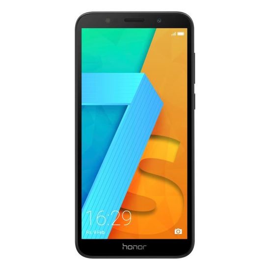 Honor 7S, 13,8 cm (5.45"), 16 Go, 13 MP, Android, 8.1.0, Noir