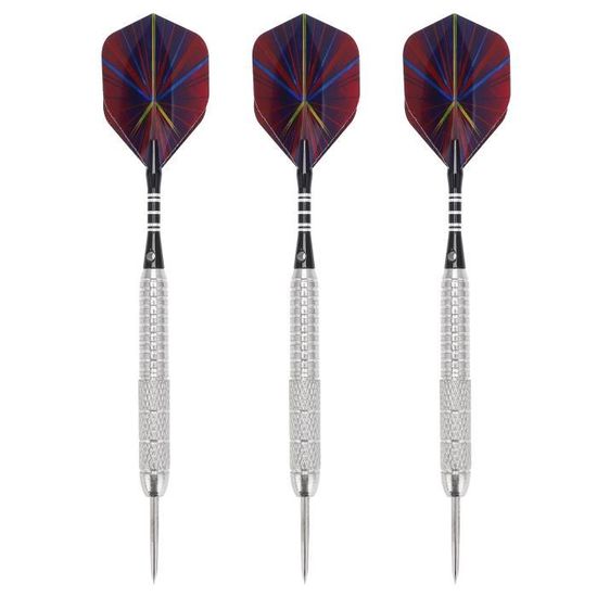 Lot De Fléchettes En Métal Avec Pointe Acier Et Bout En Laiton - 6, 12 Ou 18 Pièces