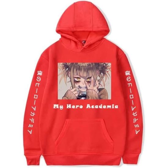Sweat à Capuche My Hero Academia – Bakugou Katsuki – Cosplay Et Style Décontracté Pour Fans D’anime