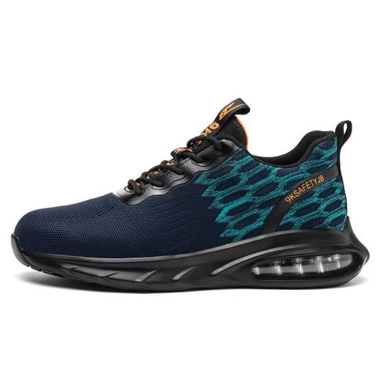 Chaussures De Sécurité Loiston Avec Embout Acier - Hommes Et Femmes, Tailles EU36 à EU48 (noir, Bleu, Rouge, Blanc, Jaune) - 2