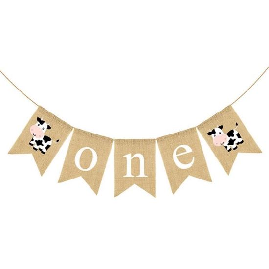 1 Pc Bebe Fete D Anniversaire Dessin Anime Vache Machaon Banniere Ornement Suspendu Banderole Banniere Guirlande Hors Noel Cdiscount Maison