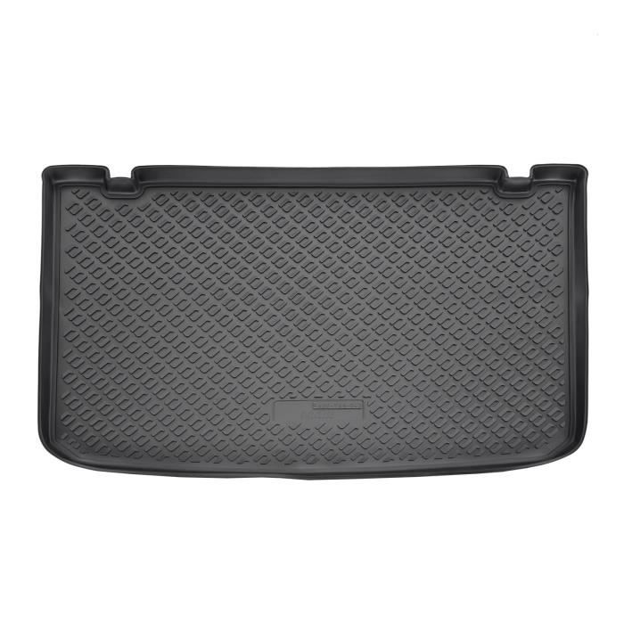 Tapis Coffre Caoutchouc TPE Norm Liners Pour Ford Focus 3 5P 2010-2018 - Bord Haut Toutes Saisons Noir