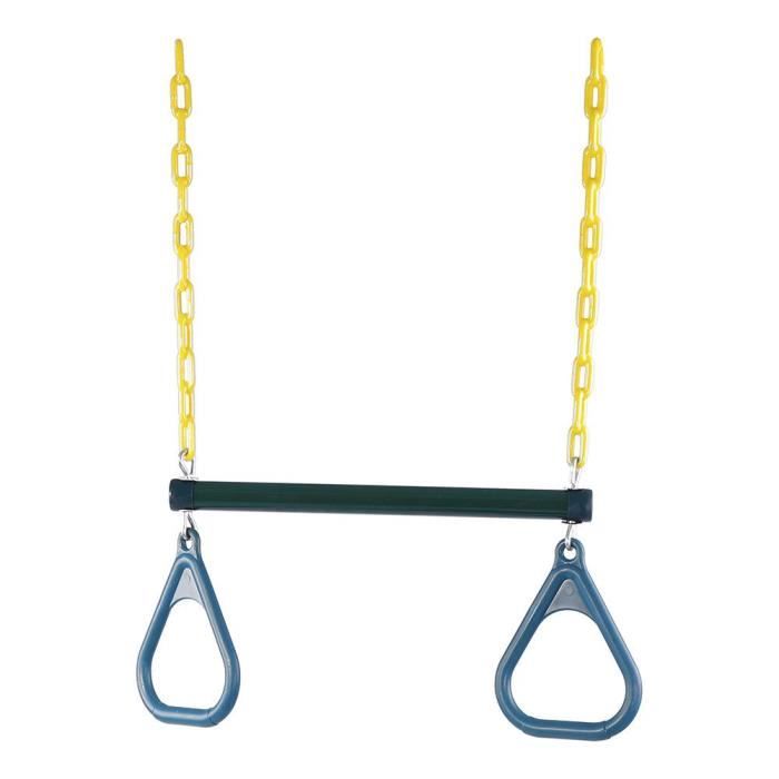 INGSHOP© Trapèze à Jouet Chaîne à Anneaux Trapèze de Gymnastique Pour Enfant