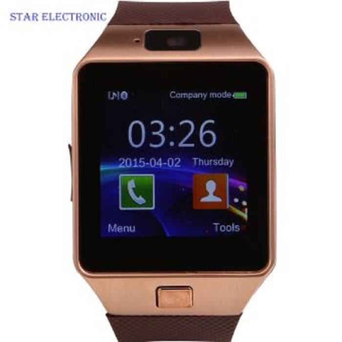 Montre connectée - Smartwatch photo/vidéo compatible iOS & Android