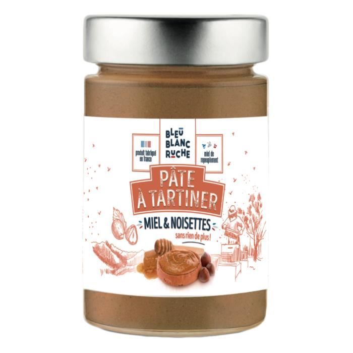 Pâte à tartiner miel et noisettes
