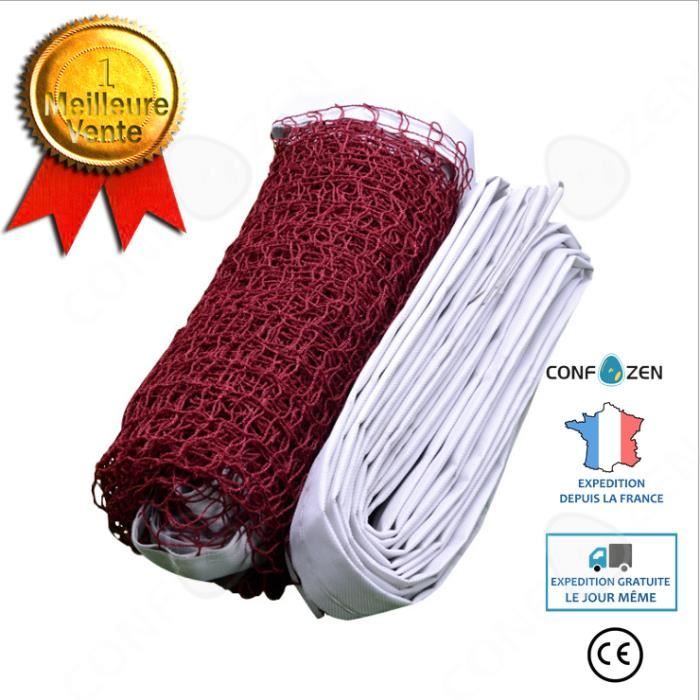 CONFO® Filet de badminton net portatif standard de support de badminton en polypropylène 2.0cm