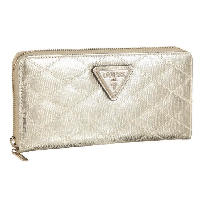 GUESS Portefeuille Or Femme