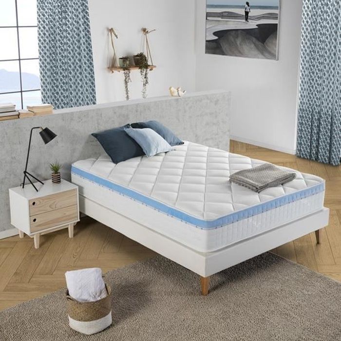 Matelas à mémoire de forme Gel- Active 140x200, 25cm épaisseur