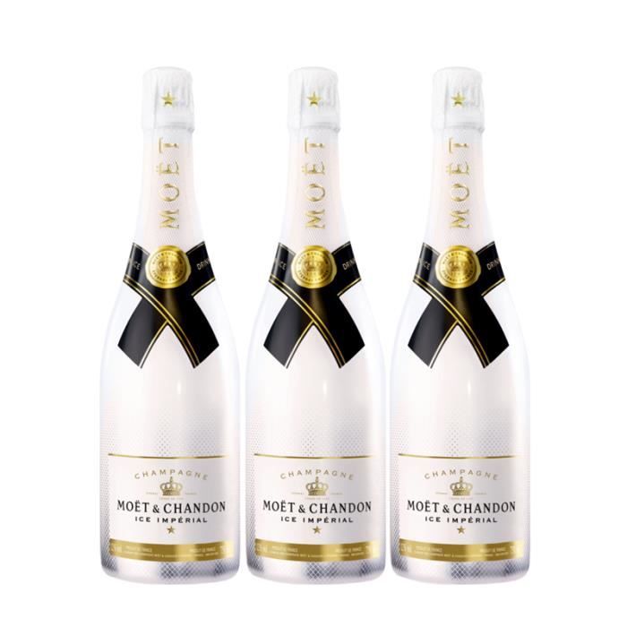 Lot 3 Champagnes Moët & Chandon Moët Ice 75cl