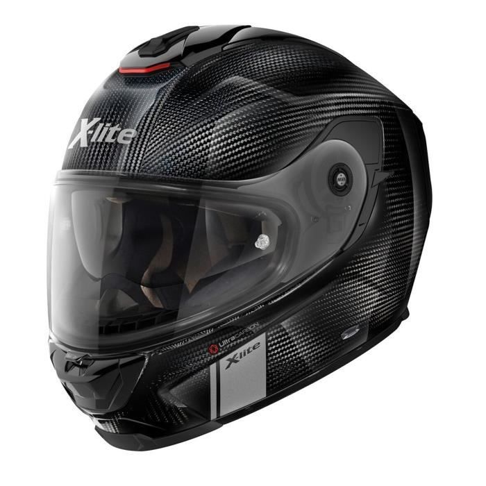 X-LITE Casque Intégral X-903 ULTRA CARBON MODERN CLASS N-COM 101 CARBON - DOUBLE D-RING - L - Nero