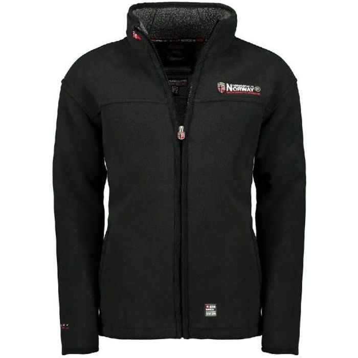 Veste Polaire Noire Garçon Geographical Norway Ubolt