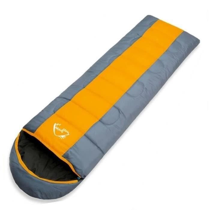 TD® Couchage Sac de Couchage Adultes Thermique Automne Hiver En Plein Air Voyage Camping Résistant à l'eau épais/camping