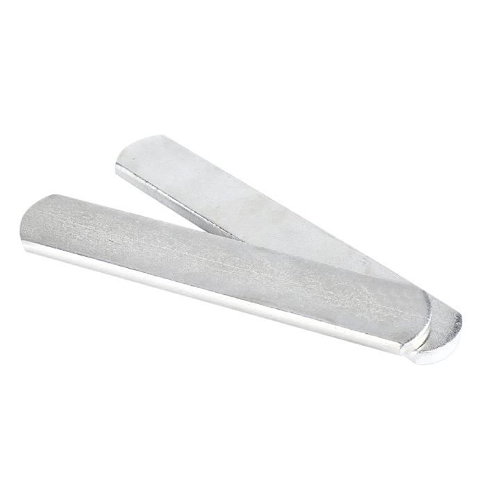 2pcs Plaque en Acier de Poids pour Équipement de Port de Protège-Tibias Gilet de Poids15cm-QIW