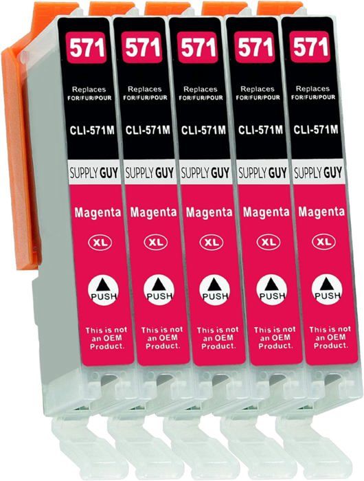 Cartuchos Compatibles CLI571 Canon MG5750 TS5050 XL 5 Cartuchos XL Amarillos Con Chip Para Canon - Compatibles Con PIXMA MG, TS Series, Alta Calidad Canon M6 - Foto 12