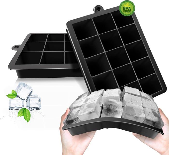 Lot 3 Moules À Glaçons Extra Larges Grand Moule À Glaçons - France