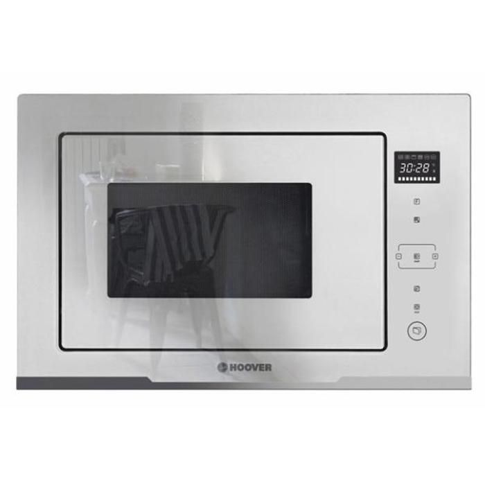 Hoover H MICROWAVE 500 HMGV28GDFW Micro ondes encastrable avec gril 28 litres 6 programmes 5 niveaux de puissance